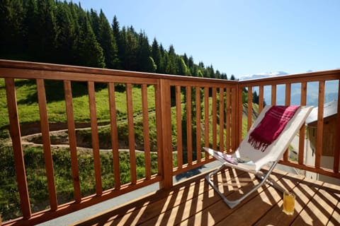 Views from the balcony will vary.