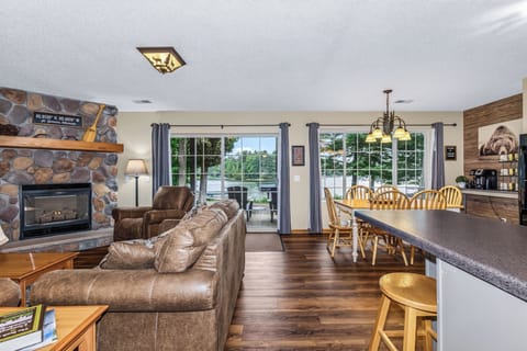 Take in the lake views