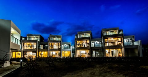 Front of property - evening/night