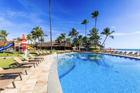 3 outdoor pools, pool umbrellas, sun loungers