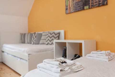 Individually decorated, individually furnished, iron/ironing board