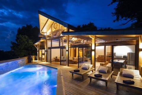 Front of property - evening/night