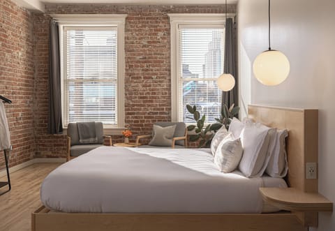 Laughlin Room | Premium bedding, down comforters, individually decorated