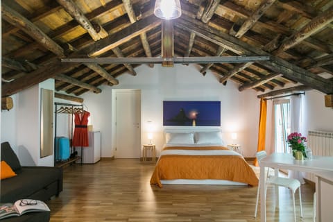 Superior Suite (MANSARDA) | Hypo-allergenic bedding, down comforters, free minibar, in-room safe