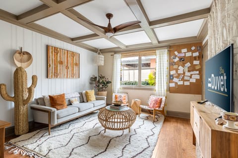 Living Room with Smart TV