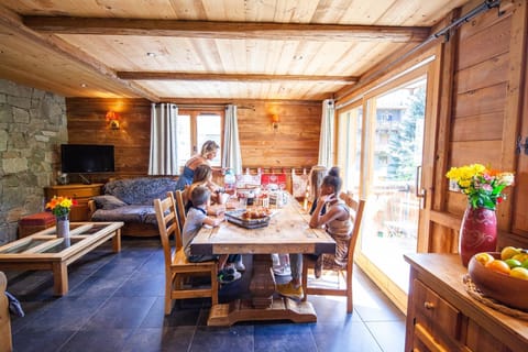 salon montagne chalet valloire