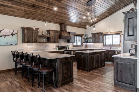 Kitchen on main level