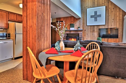 Our one bedroom, one bathroom condo is located just steps to Killington Mountain in the main building at Mountain Green Resort.
