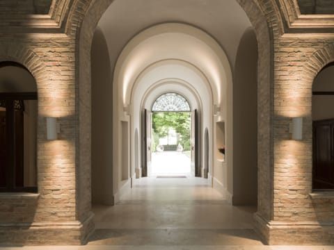 Interior entrance