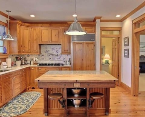 Vintage “science table” island!