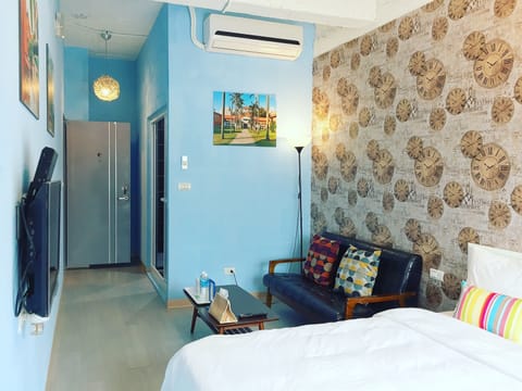 Classic Double Room, 3 Bedrooms, City View | Individually furnished, desk, laptop workspace, blackout drapes