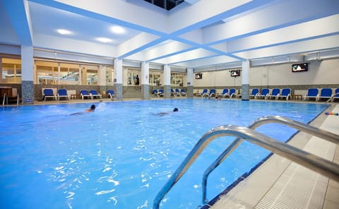 Indoor pool, outdoor pool
