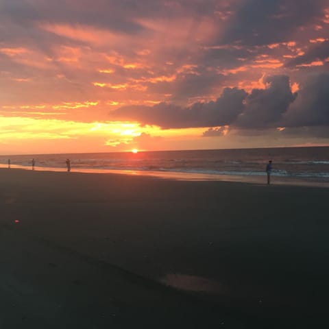Sunrise at the beach