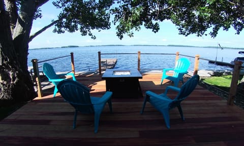 Relax at the firepit
