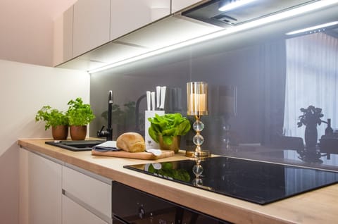 Junior Apartment | Private kitchenette | Mini-fridge, stovetop, electric kettle, griddle