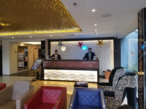 Lobby sitting area