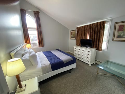 Studio Suite, Kitchenette, Lake View | Premium bedding, down comforters, pillowtop beds, blackout drapes