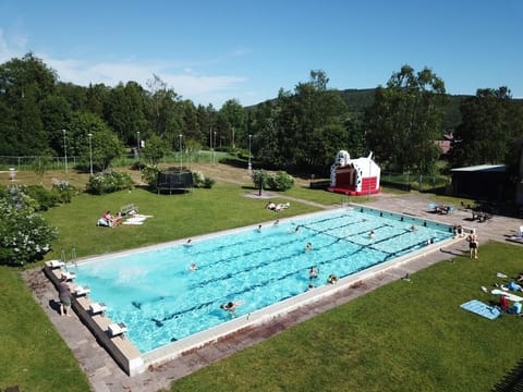 Seasonal outdoor pool