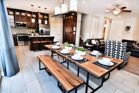 Dining Area with Seating for 8 with incredible views!