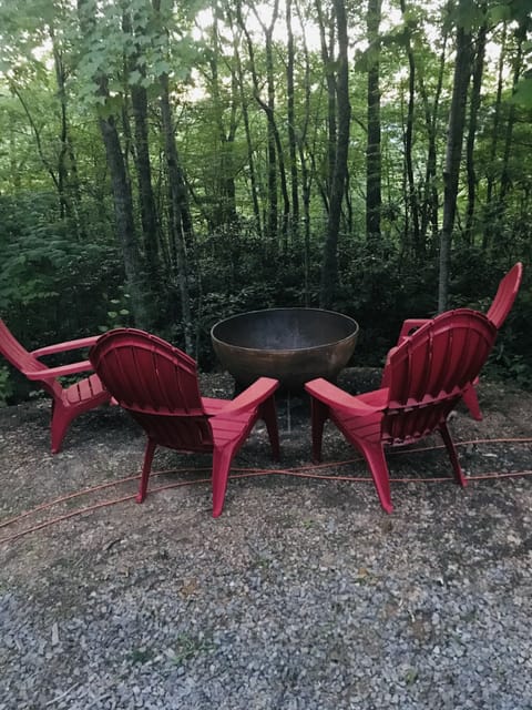 Enjoy a campfire!  Wood is not provided. 