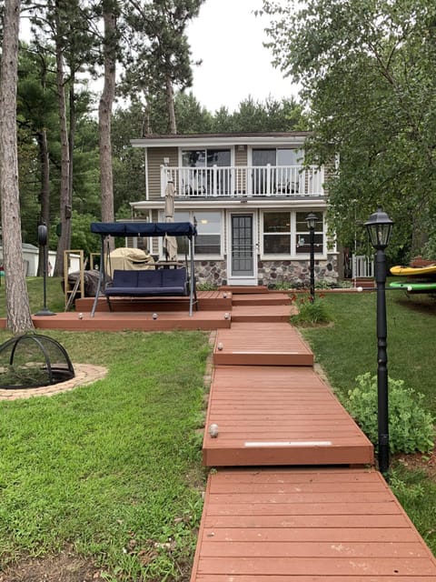 Perfect area for grilling, enjoying a fire, and watching the kids swim