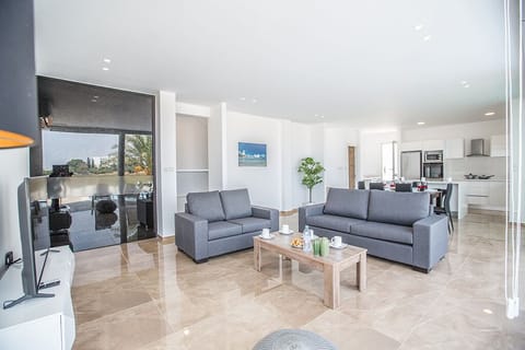 Living room with comfortable seating area