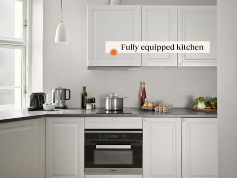 Fully equipped kitchen