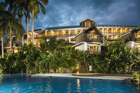 Front of property - evening/night