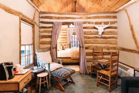 Enchanted Cabin | Living area | Flat-screen TV