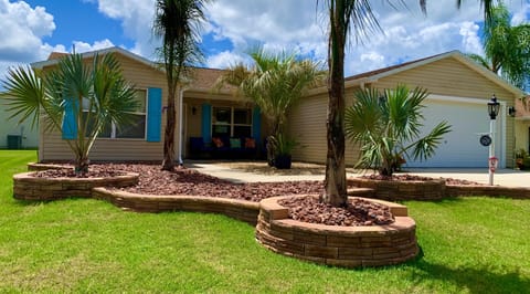 The front of our home. 
