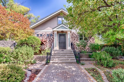 4 Blocks from center of town,.  House is facing San Francisco Street.