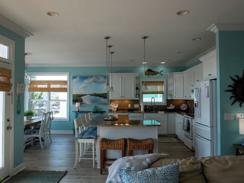 Spacious Kitchen and dining area