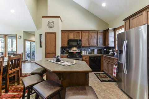 Open Kitchen  Area - Make Lake Side Lodge Your Home Away From Home