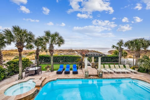 Take a cool dip in the oceanfront pool.