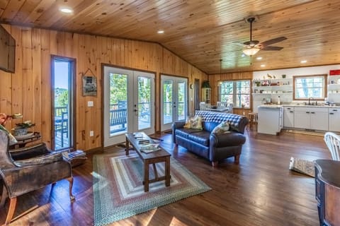 Open Floor Plan - Living room, Kitchen, and Dining area