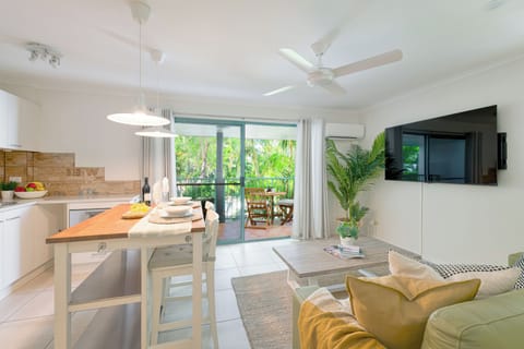 1 Bedroom Supreme Apartment - Upstairs | Living area | LED TV