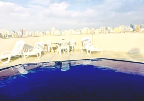 Indoor pool, outdoor pool