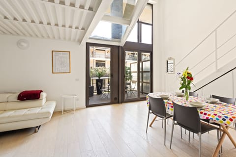 Apartment, 1 Bedroom | Living area | Flat-screen TV