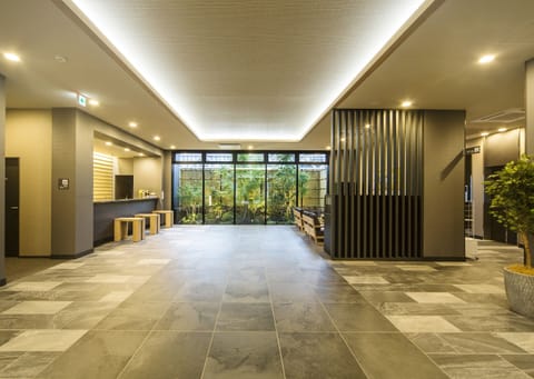 Interior entrance