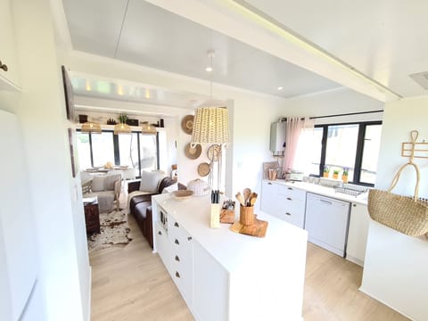 Eco Coconut 7 (4-6 sleeper) | Private kitchen | Fridge, microwave, oven, stovetop