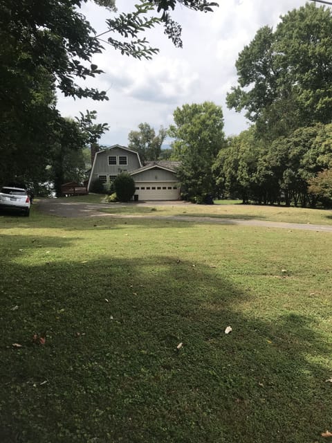 View of home from Bluffview Drive