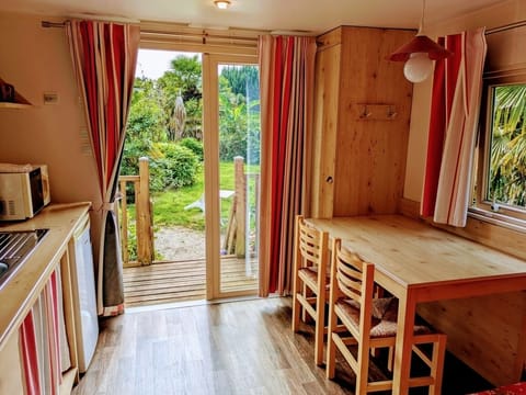 City Chalet, Private Bathroom (Domaine de Launay Blot) | Private kitchen | Coffee/tea maker, electric kettle