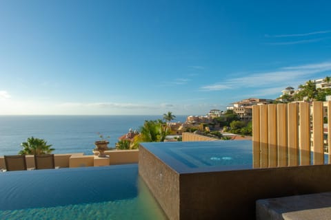 Breathtaking view from the swimming pool terrace at Villa Gran Vista