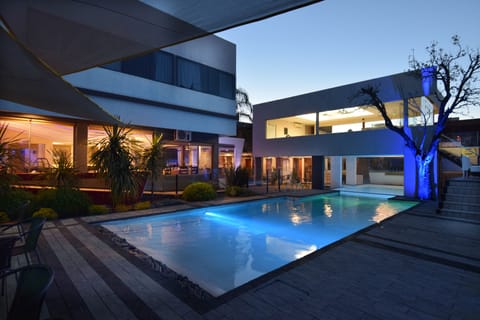 Indoor pool, 2 outdoor pools, open 9:00 AM to 9:00 PM, pool umbrellas