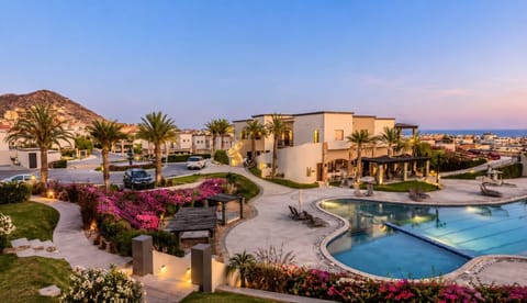 Impeccably landscaped grounds greet you at the resort entrance.