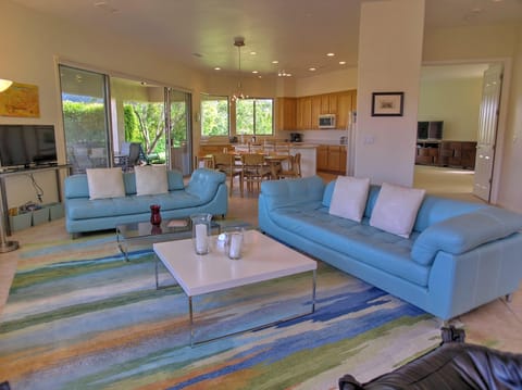 Colorful modern living space