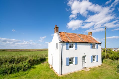 Island House, Brancaster Staithe: With panoramic views over the harbour and marsh