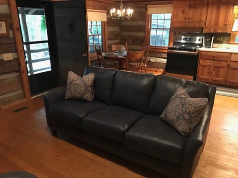 great room and kitchen area