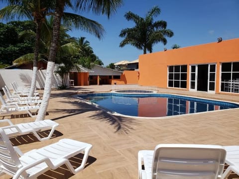 2 outdoor pools, sun loungers