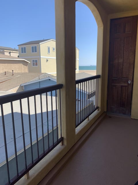View of ocean from living/kitchen balcony